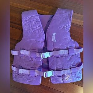 Cut N Jump Water Ski Life Vest Jacket Adult Medium 30-52 Purple Flotation Devise